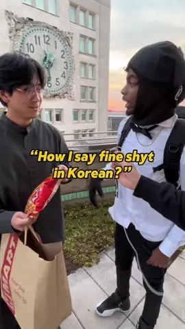 “How I say fine shyt in Korean?” Feat. @Lazer🇰🇷🤞@Santa Anna Records #lazerdim700 #lazerdim #alamorecords #sonymusic 