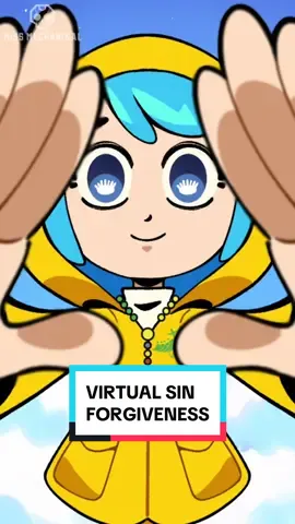 She will absolve you of your sins✝️ #luce #vatican #meme #catholic #anime #tokidoki #animation 