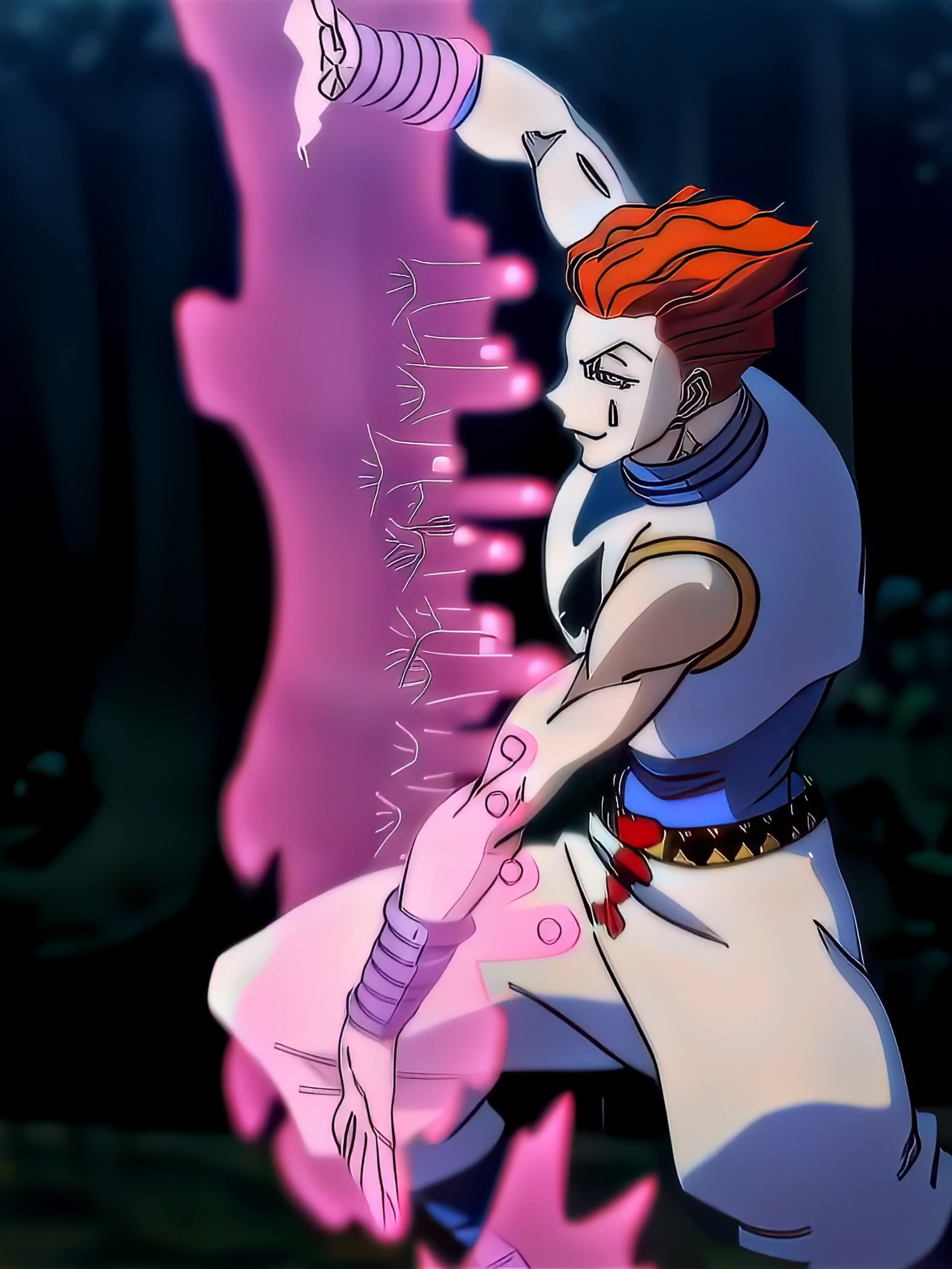 hisoka is too good #hisoka #hisokamorow #hxh #hunterxhunter #tsukai #tokamisquad #chizu_sqd