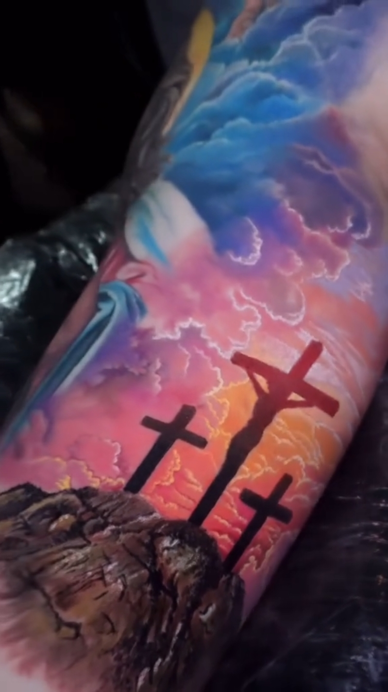 AMAZING TATTOO #viral_video #tattooartist #fyp #tattooartist #fouryou #ink #trendingvideo #fyp @POWER TATTOO 