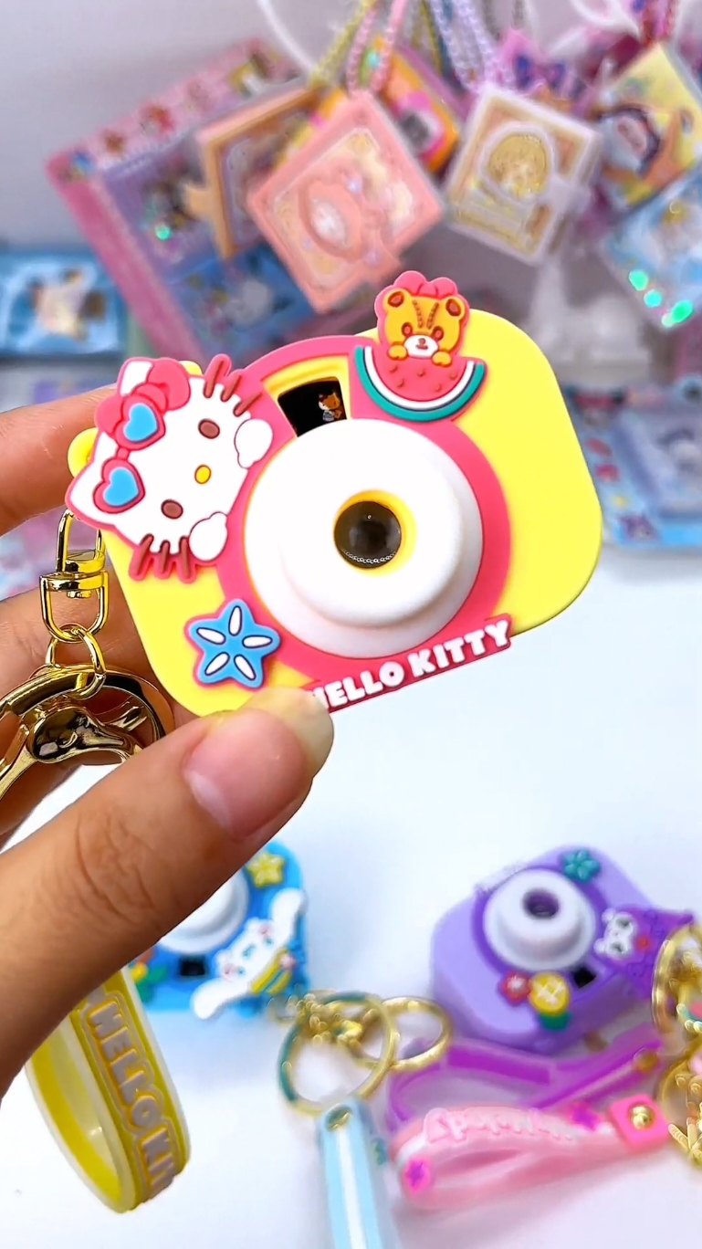Buy Here @Little Dreamers Let’s play with the dreamy Sanrio projection camera #luminoustoys #projectionlamp #sanrio 
