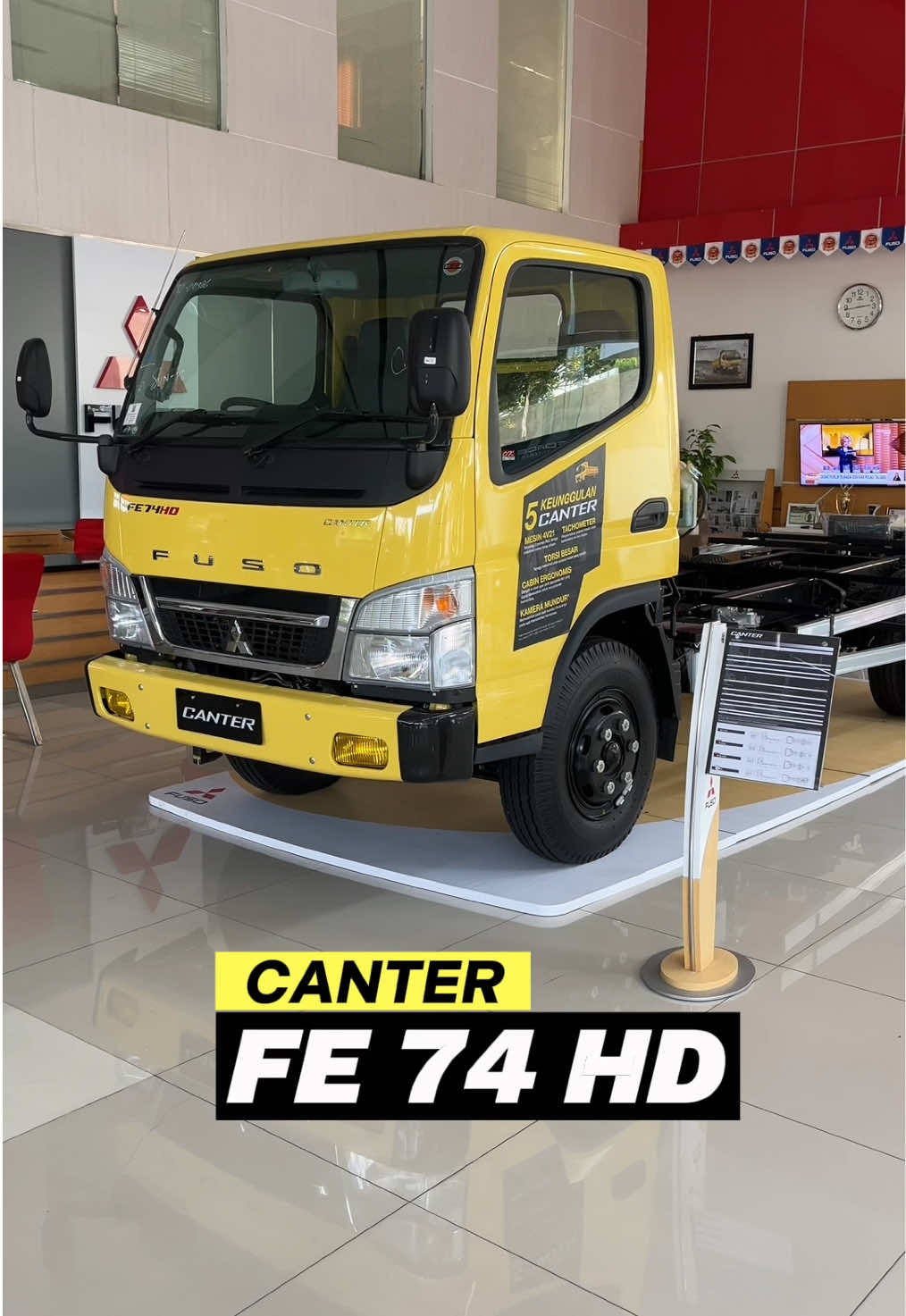 🚚💸💸💸 MITSUBISHI CANTER FE 74 HD Favourite pengusaha. Bebas pilih karoseri. Hubungi, 👇🏻👇🏻 Call / WA 0812 1723 5858 𝙔𝙤𝙙𝙝𝙖 - 𝙎𝙖𝙡𝙚𝙨 𝙈𝙤𝙗𝙞𝙡 𝙈𝙞𝙩𝙨𝙪𝙗𝙞𝙨𝙝𝙞 PT. Sun Star Motor Jl. Semeru Kav. II-IV Kediri #Fuso #Canter #FE74HD #PromoXpander #XpanderUltimate #MitsubishiXforce #NewPajeroSport2025 #Mitsubishi #MitsubishiMotors #XpanderCross #PromoMobilBaru #PromoMitsubishi #KreditMobil #KantorMitsubishiKediri #SalesMitsubishi #PajeroIndonesia #fypシ #fyp 