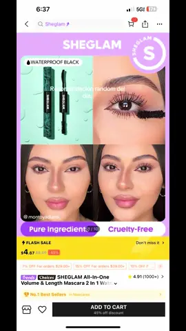 Señores no me funen pero hay que ser real con las experiencias, muy buena mascara de pestañas hasta me estruje los ojos  y todo y no se regó. #sheglam #girlsgirls #mascaradepestañas @SHEGLAM 