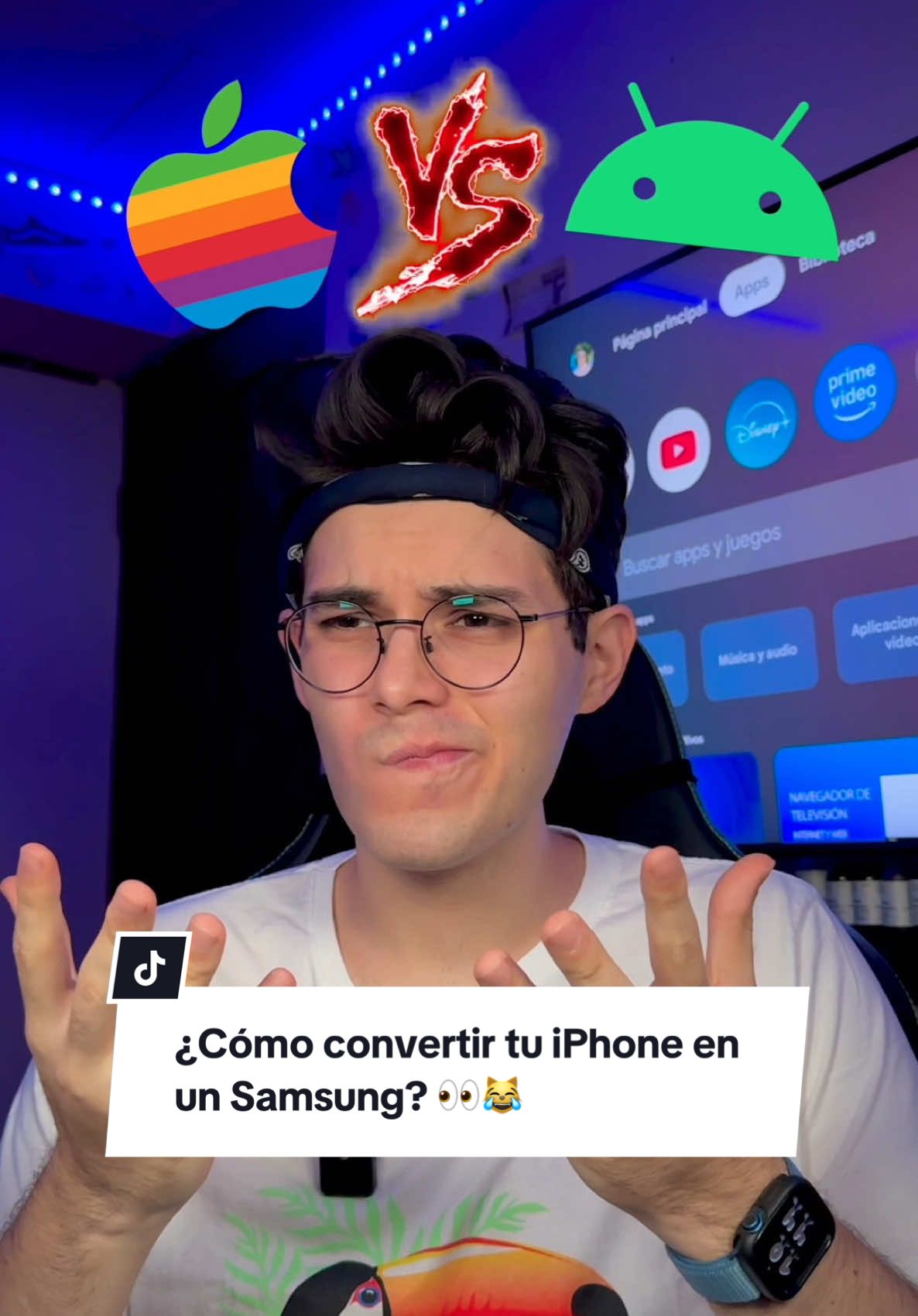 ¿Cómo convertir tu iPhone en un Samsung? 👀😹 #samsung #iphone #convertir #tutorial #probar #sketch #competencia #apariencia 