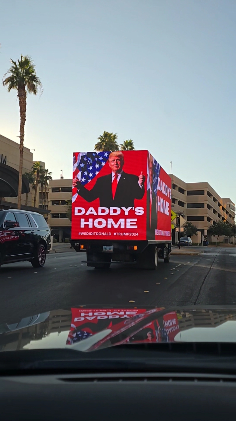 Trump Vegas Hotel. #trump2024 #daddyshome #trump #vegas #wediditdonald #lasvegas