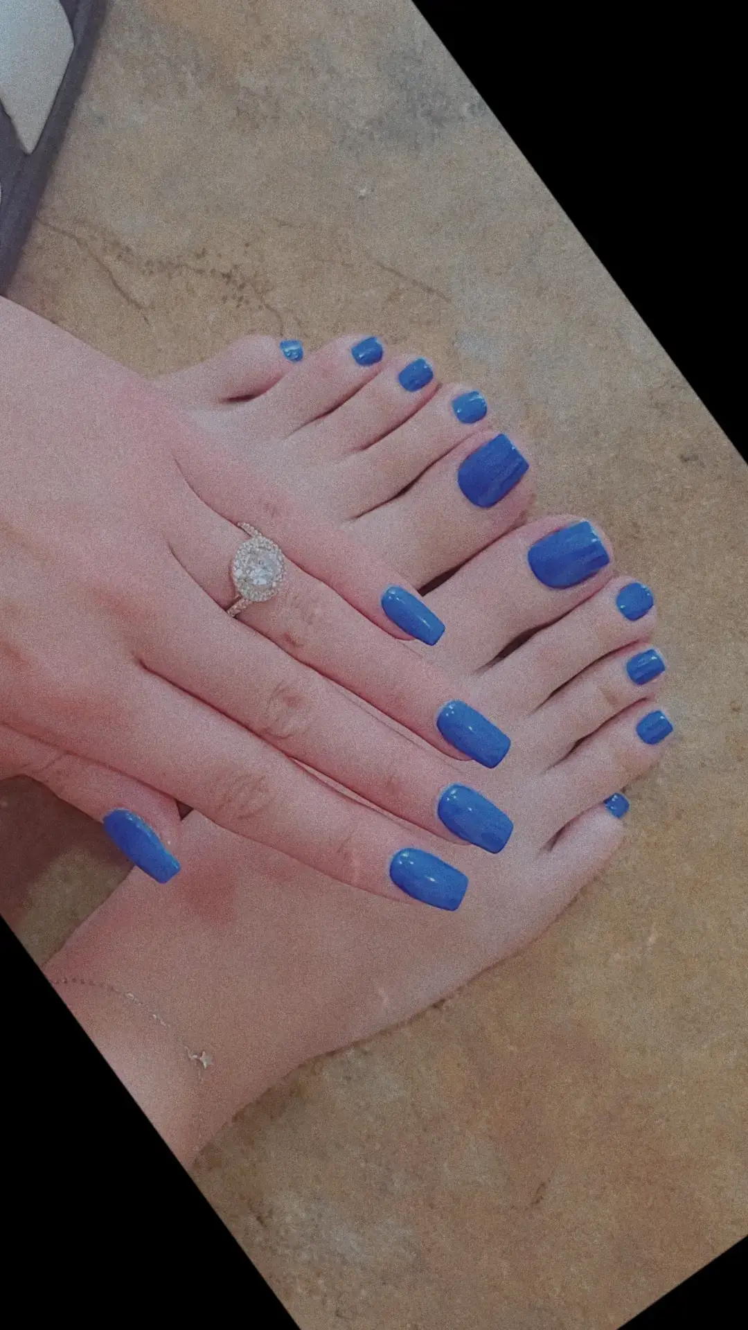 #piesbonitos #pedicure #nailsart #uñasazules💙 