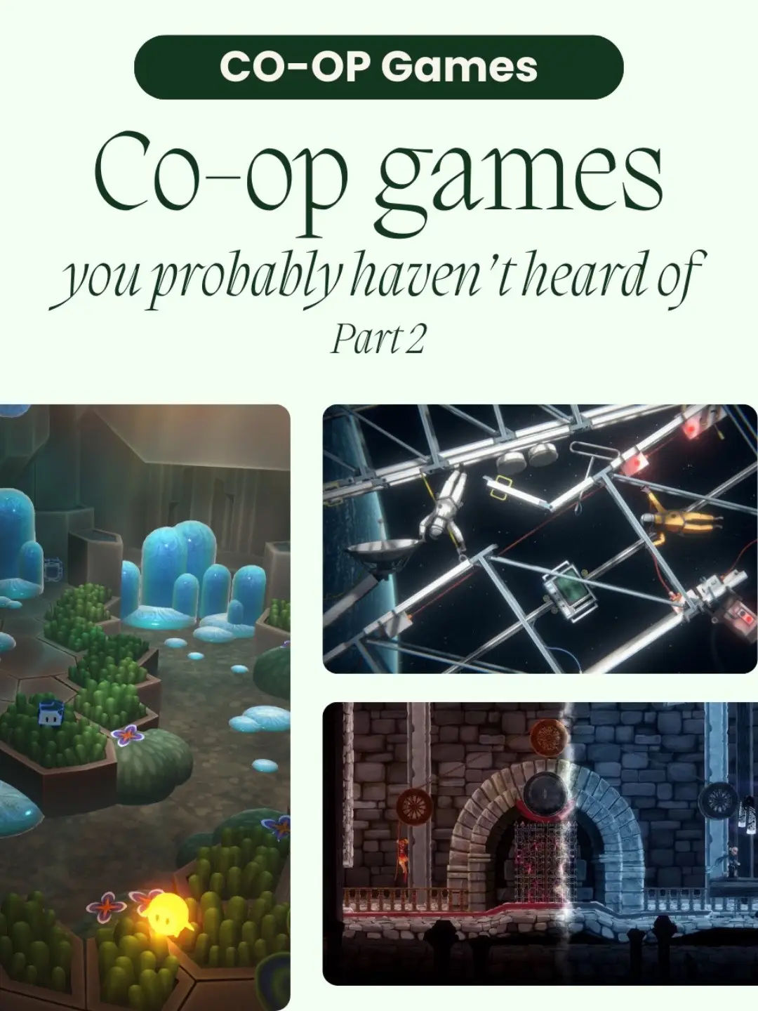 Have you tried any of these co-op games? #coopgame #coopgaming #coopgames #multiplayer #twoplayergames #multiplayergames #gamesfortwoplayers #cozygames #cozygaming #cozygames 