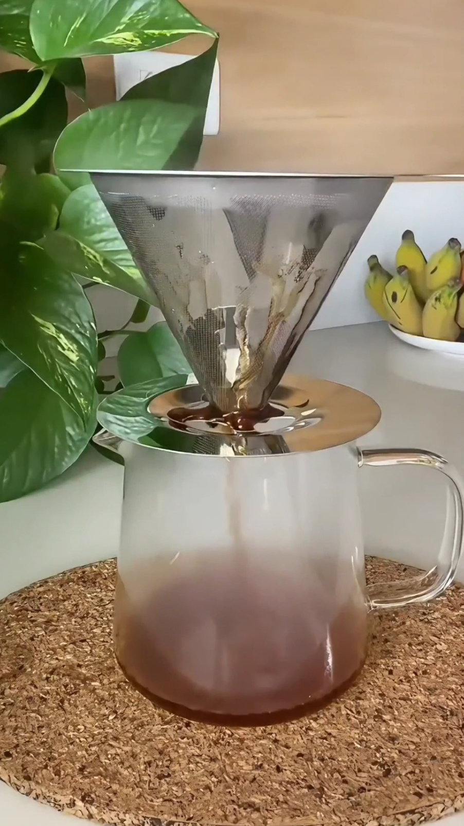 Melhor café com filtro reutilizável! #comida 