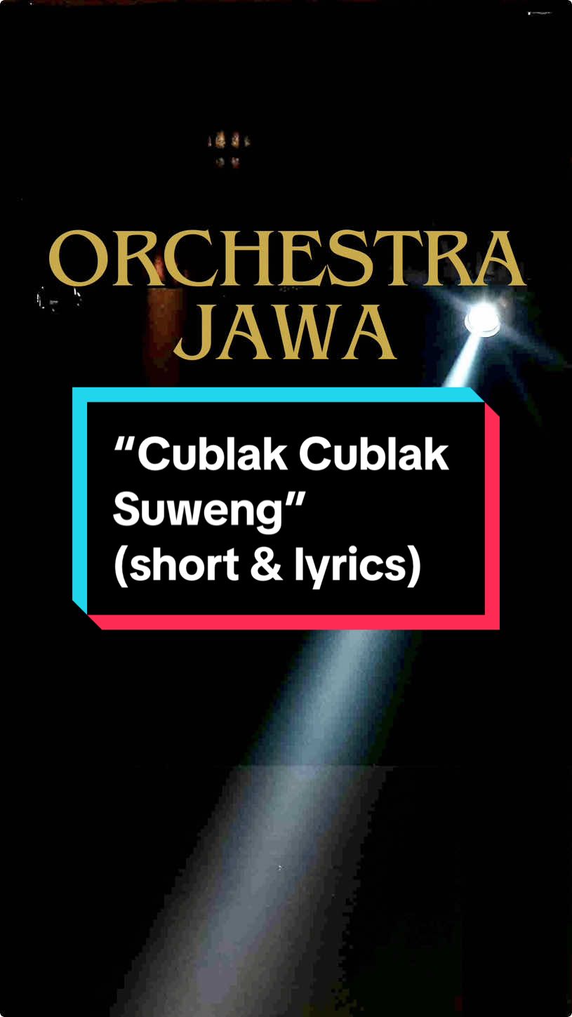 ORCHESTRA JAWA - “Cublak Cublak Suweng” (short & lyrics) • full version di bio, akun youtube “Guntur Nur Puspito” • #orchestrajawa #cublakcublaksuweng #short #lyrics #musikjawa #tembangjawa #lagudolananjawa 