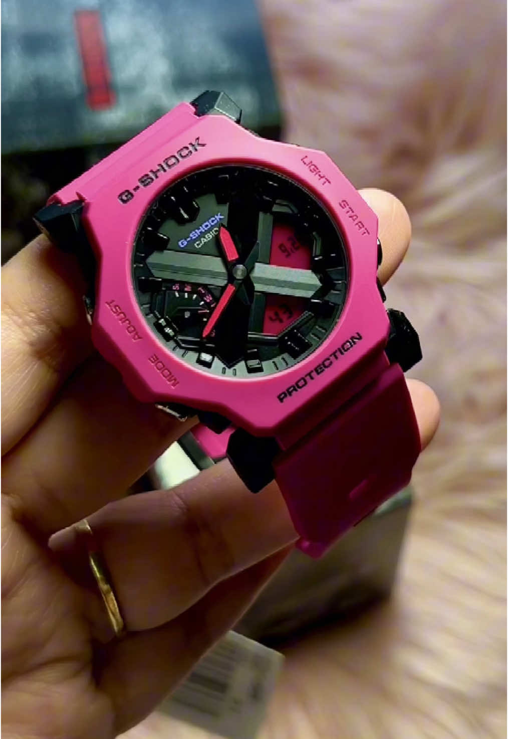 Colour Hot pink 😍 Lawa teruk‼️ #mingshock #gshock #gshockoriginal #gshockviral #gshockoriginalmalaysia #gshockoriginalseller #gshockpink #gshockhotpink #ga2300 