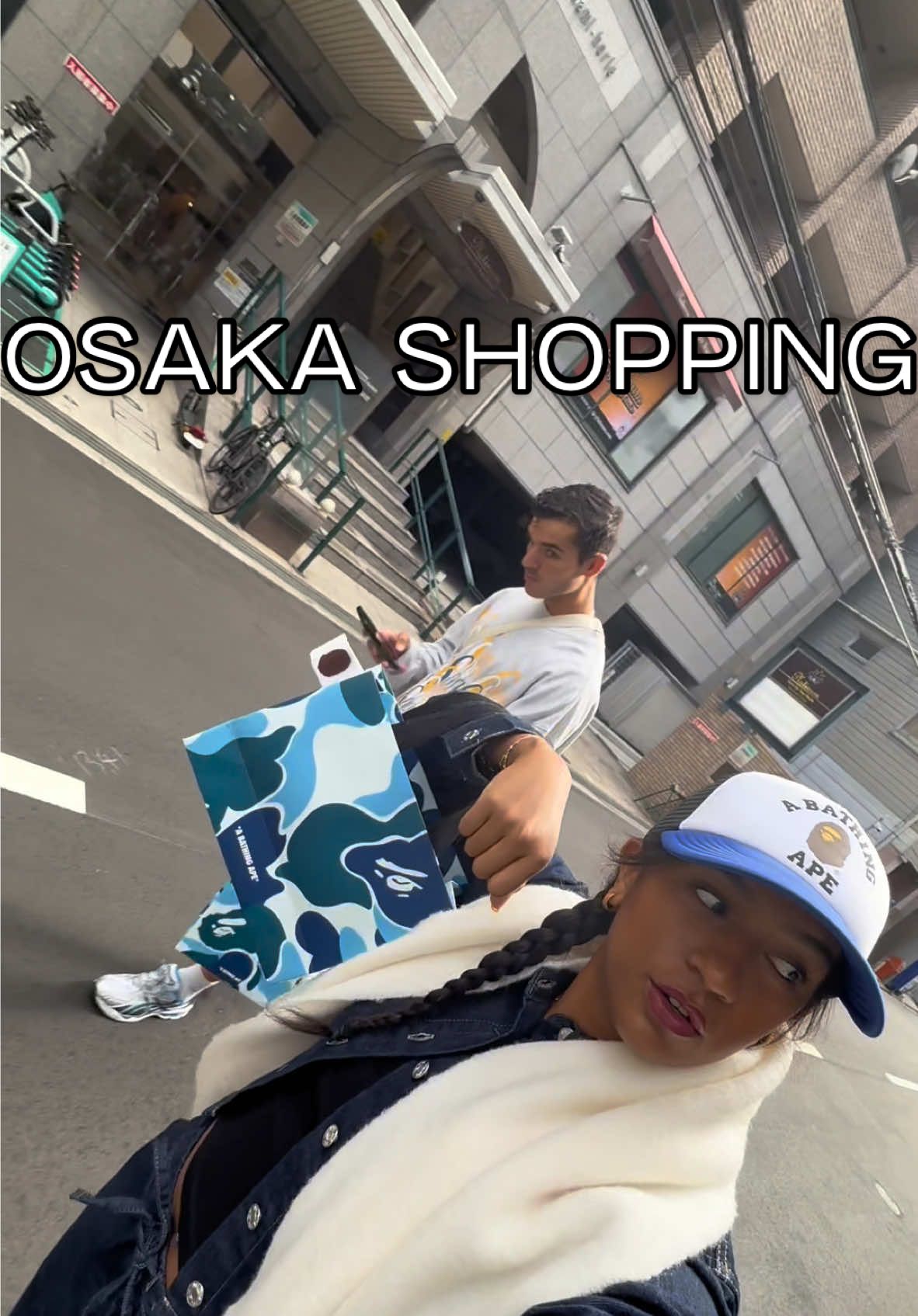 Come shopping with us in Osaka🇯🇵❤️ #japan #osaka 