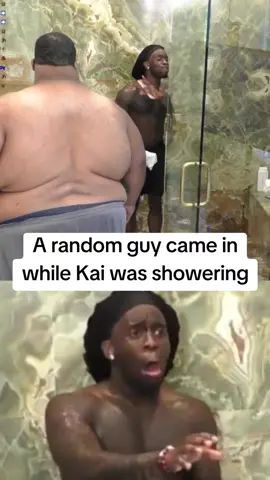 A random guy came in the shower with Kai cenat #kaicenat #kai #cenat #shower #randomguy #stream #clip #clips 