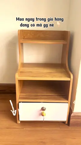 Tủ Đầu Giường - Tab Để Đầu Giường Có Khoá 25 June Decor #tabdaugiuong #tudaugiuong #25junedecor #xuhuong2024 