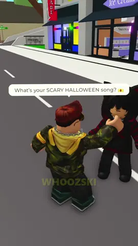 Asking their SCARY HALLOWEEN SONG!  #roblox #robloxbrookhaven #brookhaven #deadpool