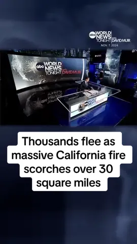Firefighters are racing to save lives as the massive wildfire raging out of control north of Los Angeles burns homes to the ground. Powerful winds are fueling the flames, which have scorched over 19,000 acres in 24 hours. Matt Gutman reports. #abcnews #abcworldnewstonight #wildfires #firefighters #california