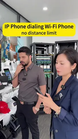 Wow~ You can use Wi-Fi Phone within your Wi-Fi coverage area and easily can all to IP Phone in anywhere  #equiinet #factory #communication #wifiphone #ippbx #ipphone #ipphonesystem #IOE #wi 