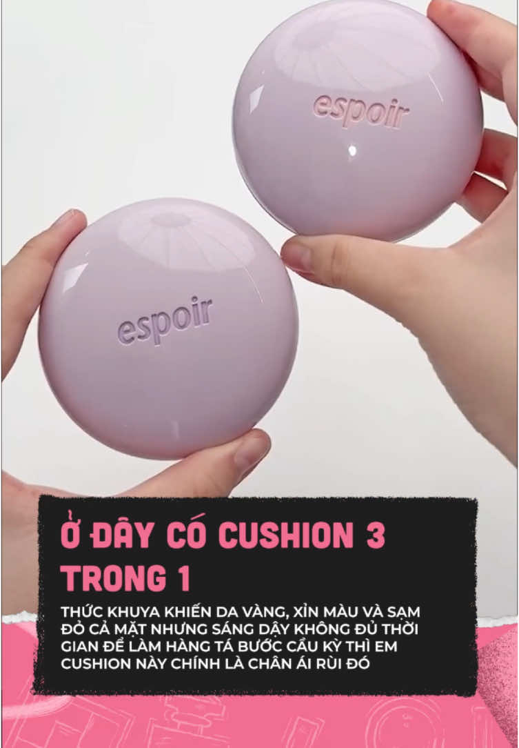 3 trong 1 lận á mí bà #clbeauty #celebnetwork #clmedia #trending #makeup #espoir #cushion #3in1 