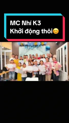 MC Nhí K3 chính thức khởi động thui🤩❤️#CapCut #MC #training #waytoxi #anhkhiem #viral #trending 