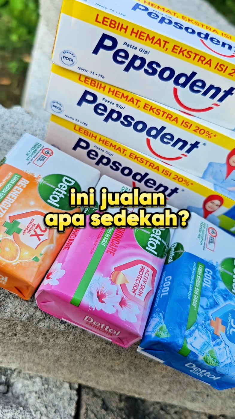 paket mandi 3 pepsodent + 4dettol + 1 renteng shampo #dettol #pepsodent #lifebuoy #fyp #natagrosirkediri 