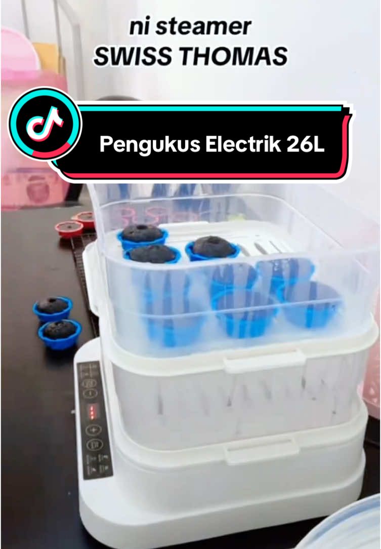 Raya da nk dekat kan! Baik beli pengukus ni bole panas kan balik lauk-lauk raya tu... tekan beg kuning dapatkan harga murah #foodsteamer #pengukus #pengukuselektrik #electricsteamer 