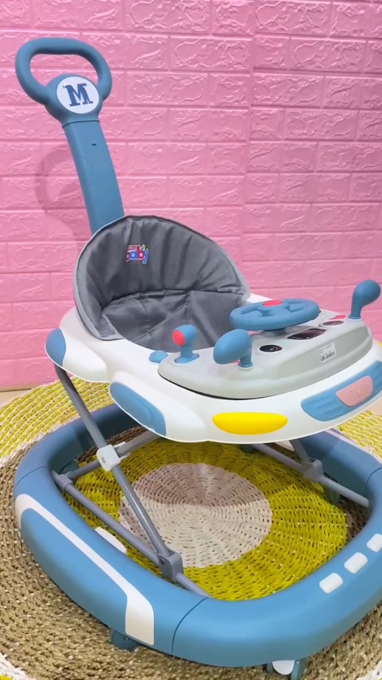 Ready new arrival baby walker  by iora baby, Baby Walker lora BW605-PMB Toys Kualitas terbaik, tetap yang ada Bintangnya