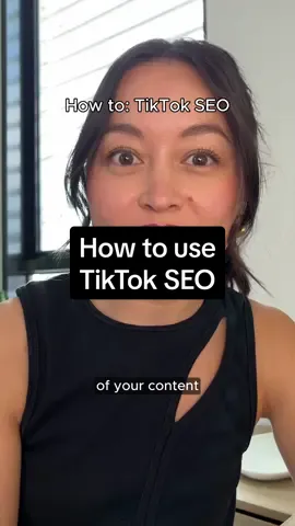 Here is a simple breakdown of how to use SEO for TikTok: 1. Ensure you use keywords for spoken word content 2 Incorporate keywords into your captions 3. Ensure your video caption includes keywords and add complimentary hashtags It’s really that easy! #TikTokSEO #HowToUseTikTokSEO #SEOStrategy #SearchEngineOptimisation #SocialMediaMarketing #TikTokGrowth #TikTokTips #KitMediaLab