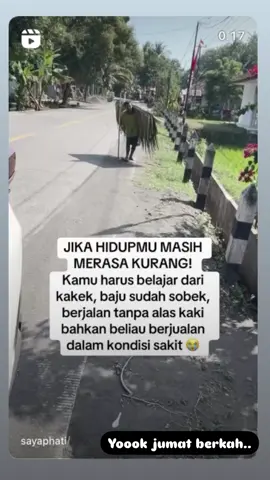 Yook jumat berkah temen2 online.. 10rb 20rb bisa sangat membantu kakeknya.. More info kepoin ig nya @sayaphati yaa.. #berbagiituindah  #sedekahtidakbikinorangmiskin  #menujukayahatidengansedekah#sayaphati