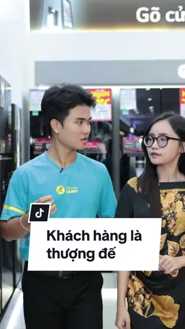 Khách hàng là thượng đế #anhmatvuong #amvm                                           #tulanhpanasonic #khaylanhtoannang