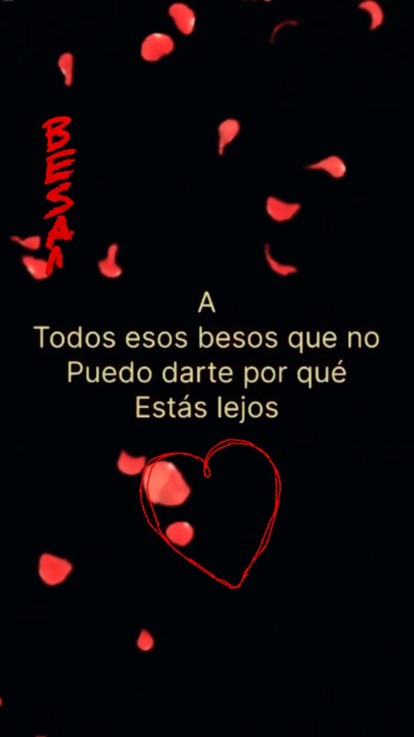 Amor. Cada palabra que escribo para ti sale directo de mi corazón, y se que lo lees una y otra vez es una parte de mi que día tras día te envío en forma de palabras, se que quisieras que este ahí junto a ti y creeme que yo daría lo que sea para que sea así pero nuestro amor como todo en esta vida no podía ser perfecto, el destino ya se a encargado de ponernos aprueba con algún que otro obstáculo, y aquí seguimos juntos luchando por seguir en este hermoso sueño y creeme que unos cuantos kilómetros que nos separan no van a impedir que vaya a por ti, se que aún no es el momento así que hasta que ese día llegue recibe una parte de mi todo los días por medio de estas pocas pero sentidas palabras que sepas que cada día me siento más unido a ti y te admiro como madre, como mujer y por lo que eres un excelente ser humano de los que ya van quedando pocos en este mundo, gracias por fijarte en mi para entregarme tú corazón y tu amor, te amo mi T ❤️ preciosa#amor #mio #contigo #siempre #encanto #parati #hada #bella #pasion #t #teextraño #paratiiiiiiiiiiiiiiiiiiiiiiiiiiiiiii #reina #preciosa #mivida #felicidad #sentimientos #pensamientos 