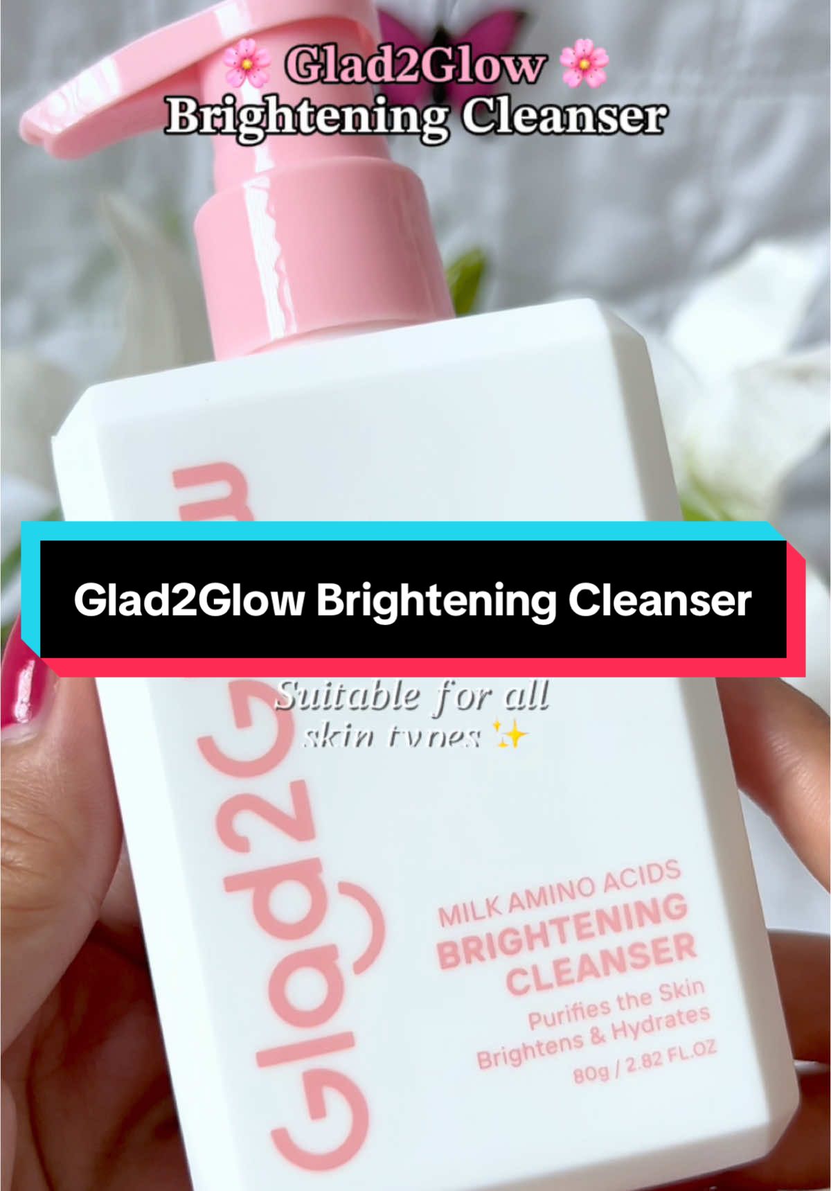 Cleanser for brightening & hydrates ur skin. Suitable for all skin types. Grab yours now ✨ @Glad2Glow.my #g2g #glad2glow #glad2glowmy #glad2glowskincare #cleanser  #glad2glowcleanser #g2gcleanser 