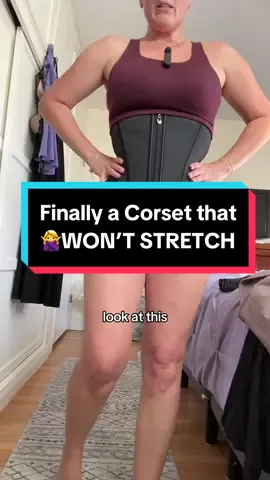 Finally a shapewear that is NOT STRETCHY and holds everything in!!! #shapewear #shapewearreview #shapeweargirl #waistband #corset #corsets 