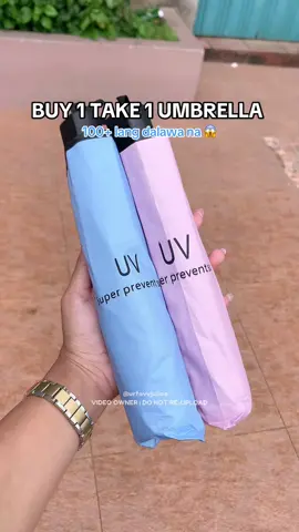 BUY 1 TAKE 1 na oh tapos hindi ka pa rin bibili?? NASA YELLOW BASKET GOOWW  #uvumbrella #payong #umbrella  #uvumbrellaautomatic #automaticumbrella #musthave #fyp #trending #viral 