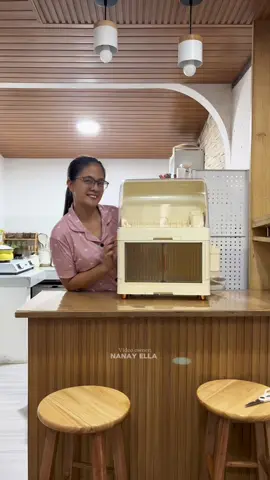 Dish drainer cabinet #dishdrainer #dishcabinet #aesthetic #fyp 