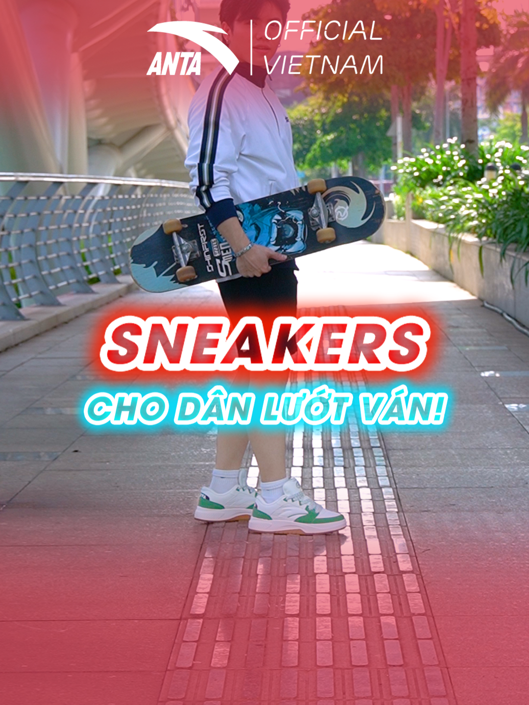 Thêm một gợi ý cho outfit của bạn ngầu đét hơn với Sneakers chuyên dành cho lướt ván: Anta Aoyou 5 #antasports #antavietnam #sneakers #tiktokshopmall #Skateboarding