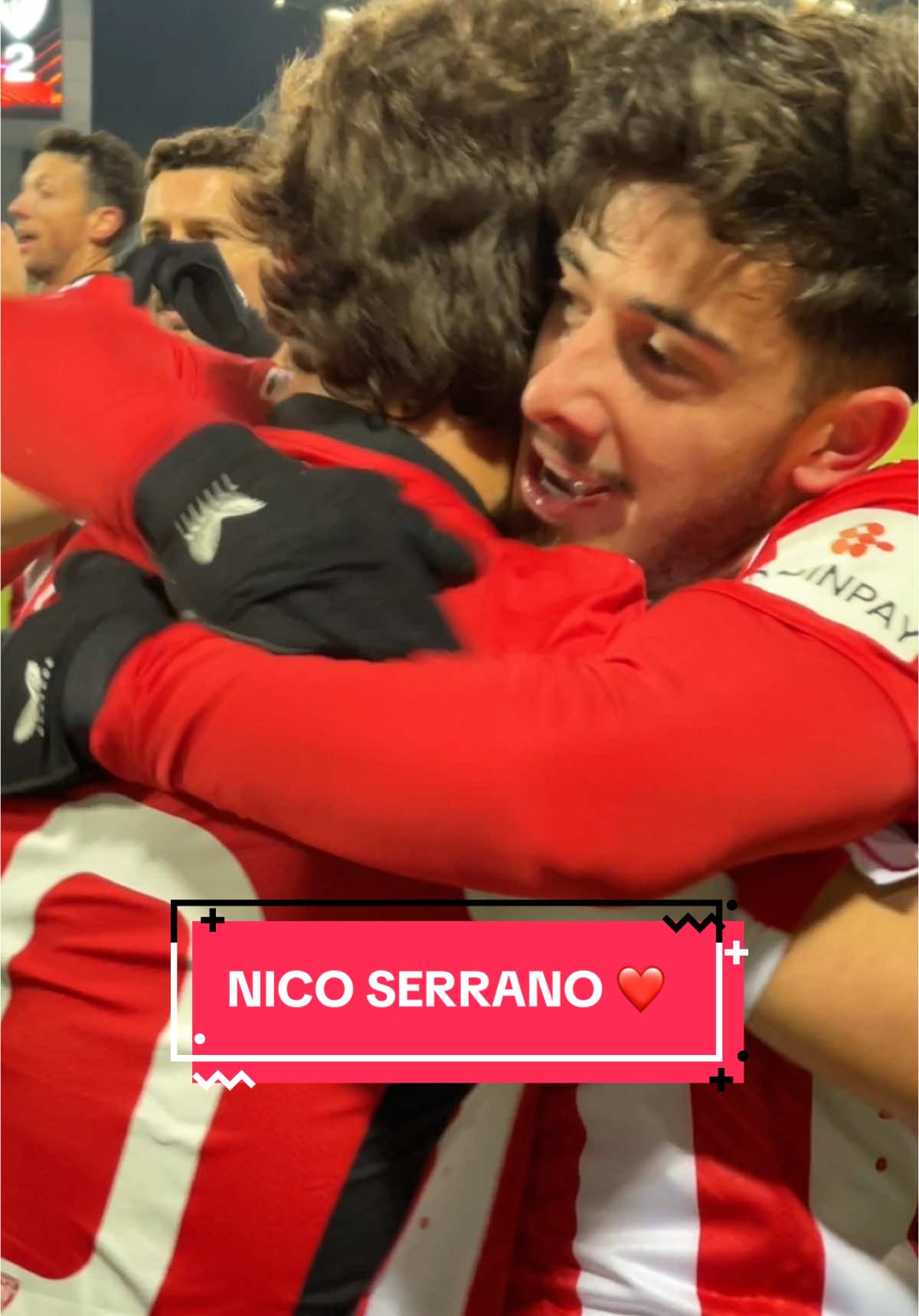 🔊 SOUND ON! Así celebró el equipo el golazo de @nicoserrano10 y la remontada del #AthleticClub #NicoSerrano #GolNicoSerrano #Ludogorets #EuropaLeague #Bulgaria #Razgrad #UEFA #tiktokfootballacademy #deportesentiktok 