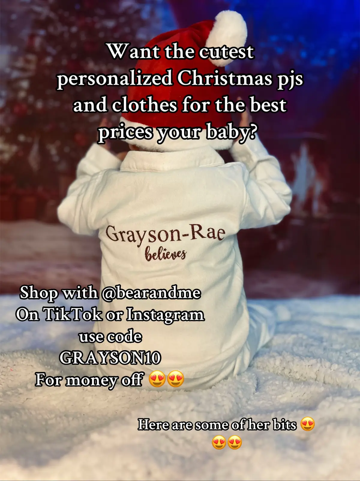 @Bearndme #fyp #fypage #foryoupage #19yearoldmum #10monthsold #trendingtiktok #motherhood #stayathomemom #firsttimemom #motherhoodjourney #christmaspjs #babychristmaspjs 