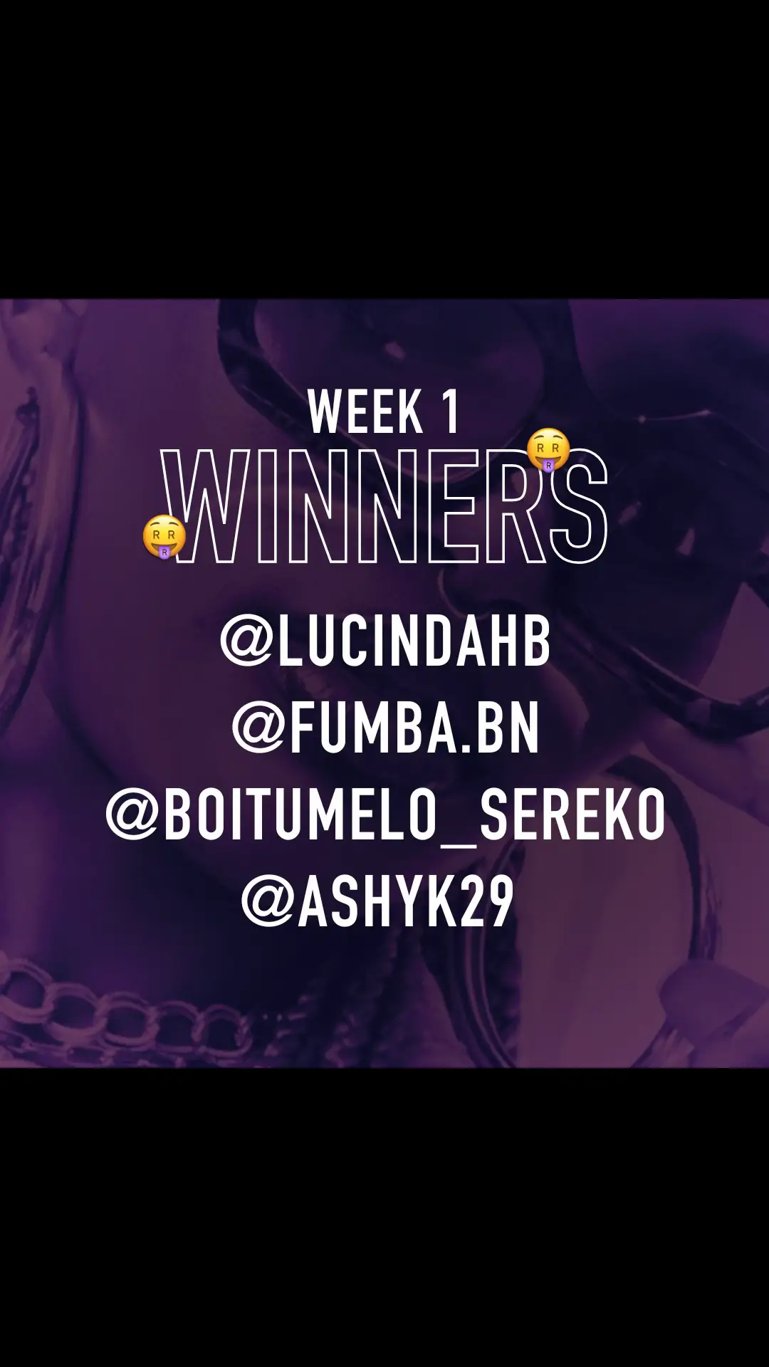 Congratulations to @lucindahb @fumba.bn @boitumelo_sereko @Ayesha Khan our first 4 #BlackFriday winners who won their share of R50 000 in vouchers 💸🤑🎉 If you didn’t get lucky this week ..eish askies Fam, we’re back next week and the week after 🔥💯 Don’t forget to check the comp out on FB, IG & X - you might have a shot at your share 🍀🤞🏽 #Competition