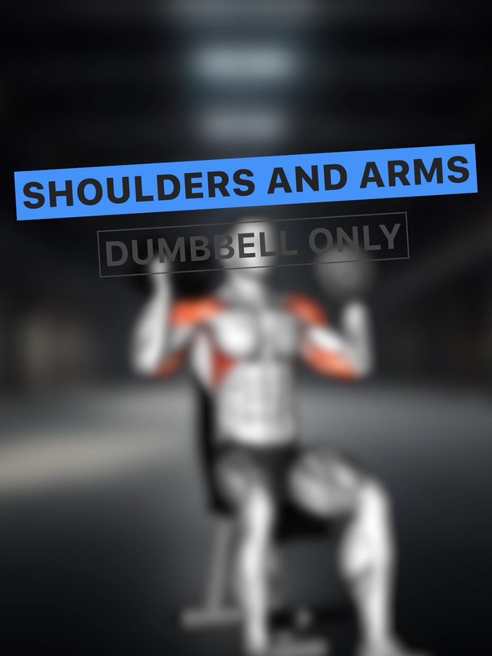 full SHOULDER & ARMS workout 😍 dumbbells only Follow @lyfta.app for more #gym #shoulderWorkout #dumbbellworkout #lyfta #bestgymapp 