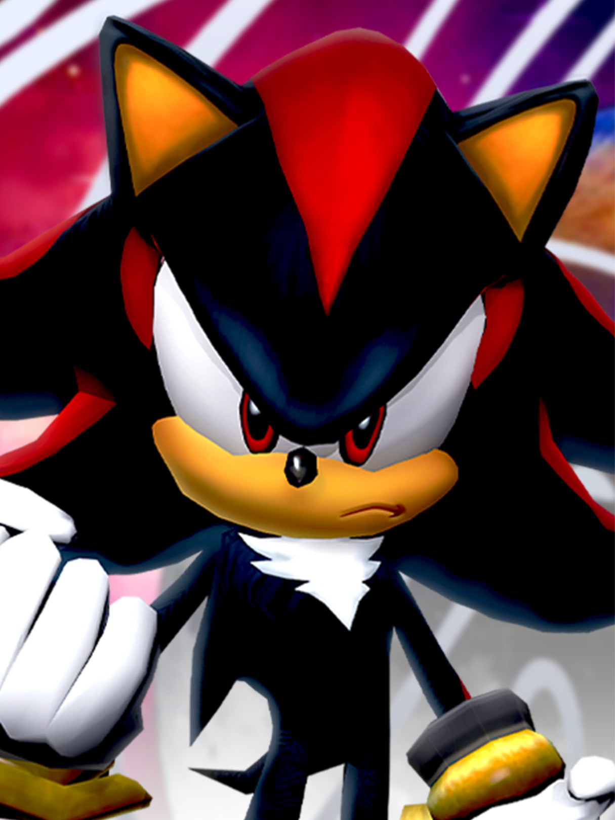 Shadow Generations: HD Dreamcast Shadow #Sonic #SonicTheHedgehog #ShadowGenerations