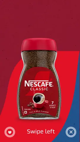 #MakeYourWorld with the NESCAFÉ CLASSIC that suits you best 🤗.