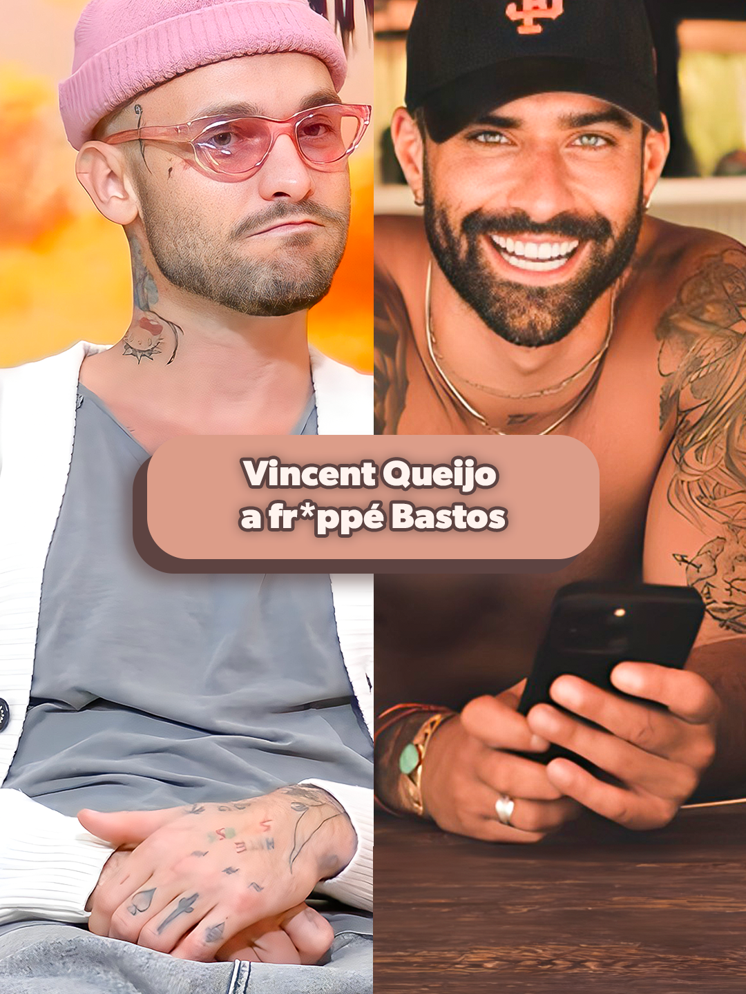 Bastos et Vincent Queijo ont eu une violente altercation 🫣 #bastos #vincentqueijo #interview #samzirah