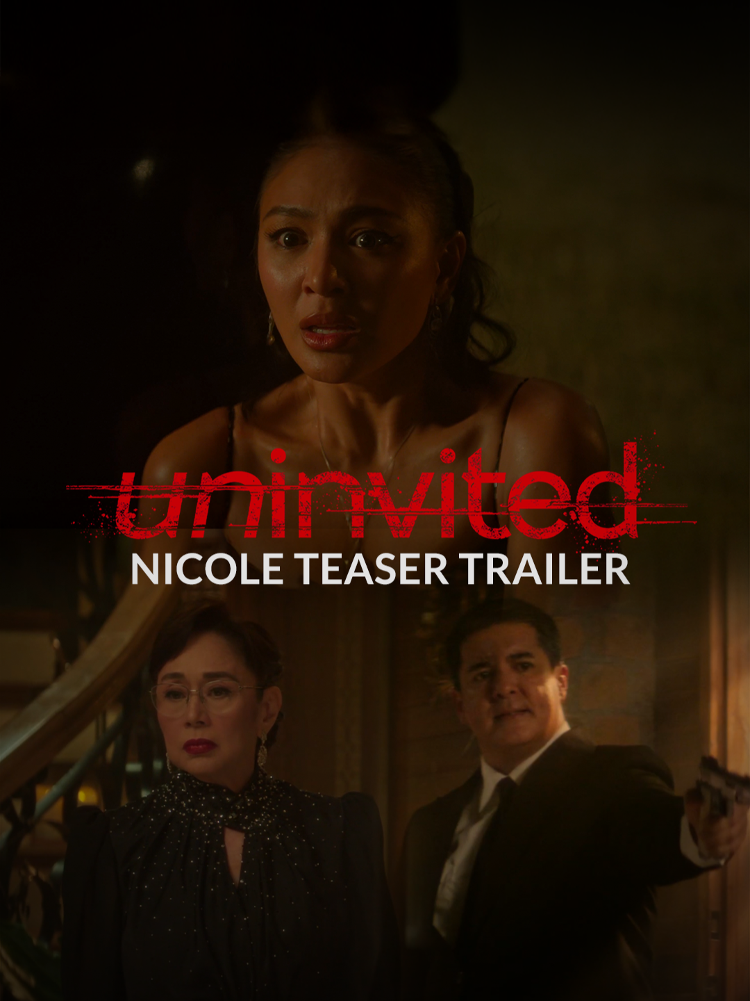 #NadineLustreIsNicole for UNINVITED.    The MMFF 2022 BEST ACTRESS joins the grand gathering of Philippine Cinema for the 50th year of MMFF.  Hindi lang ‘to basta party. IT'S A PARTY THAT YOU'D DIE FOR. 🥂    Exclusively in cinemas beginning on Christmas Day, December 25❗️   #UninvitedMMFF #UnivitedNicoleTeaser