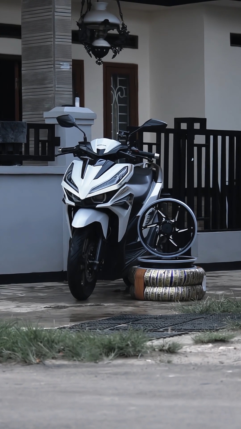 akhirnya sepatu baru😍 #vario #vario125new #fyp