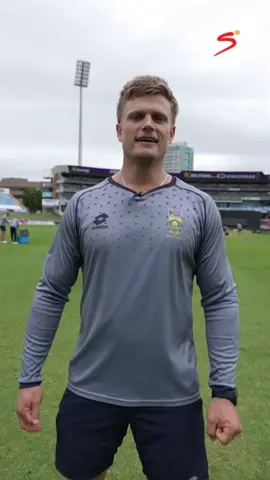 “That’s good for a little fella” 😂😭 Ryan Rickelton is a ball of energy 🔥 🔗 Watch the full mic’d up training session with Ryan on our YT page! #SummerOfCricket #SAvIND 