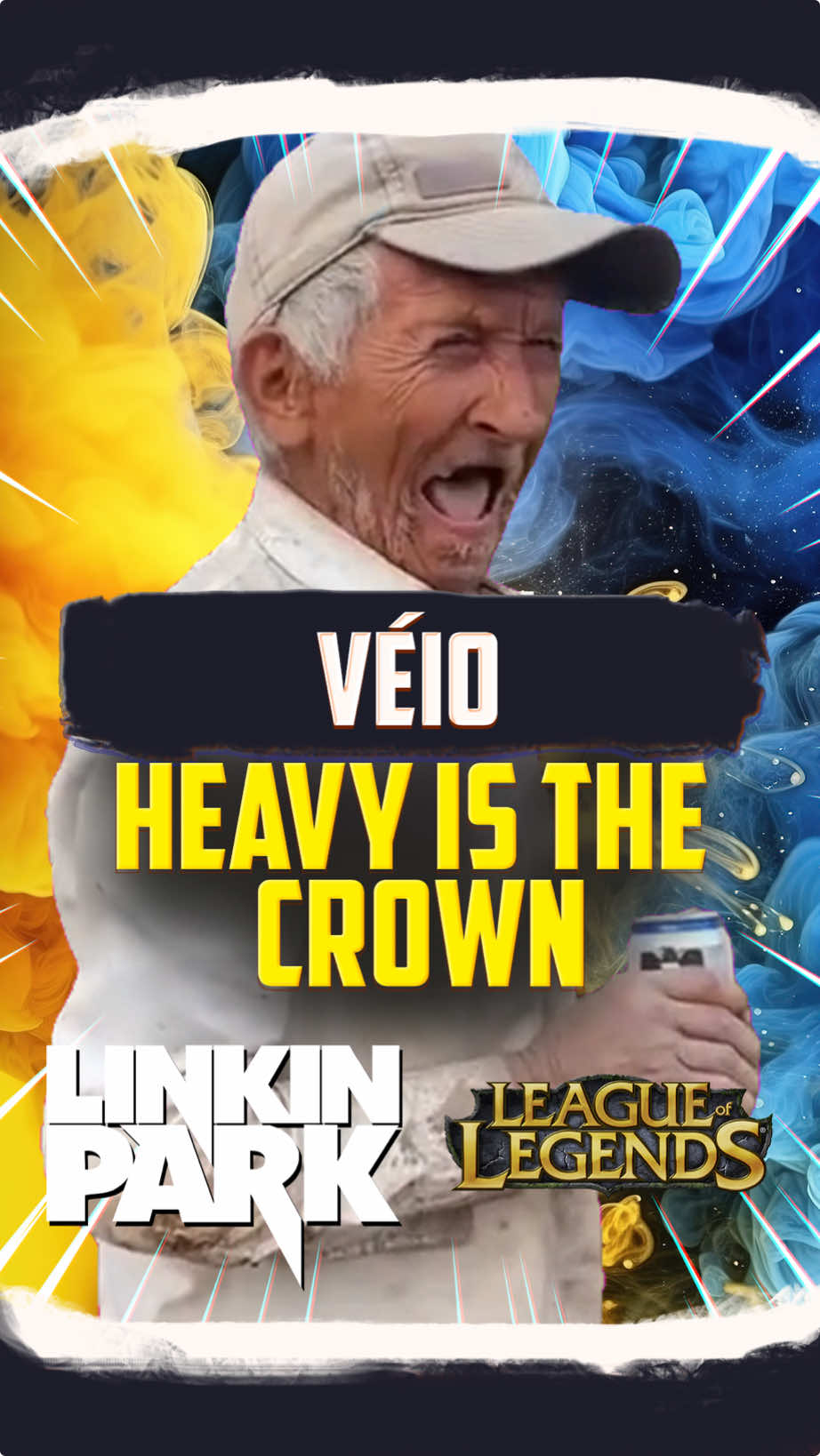 TENHA UM GRANDE DIA UHUUU VÉIO CANTANDO HEAVY IS THE CROWN DO LINKIN PARK #veio #grito #elgrito #meme #zoeira #humor #fimdesemana #bomdia #otimodia #boatarde #boanoite #linkinpark #heavyisthecrown #leagueoflegends #lol #worlds2024 