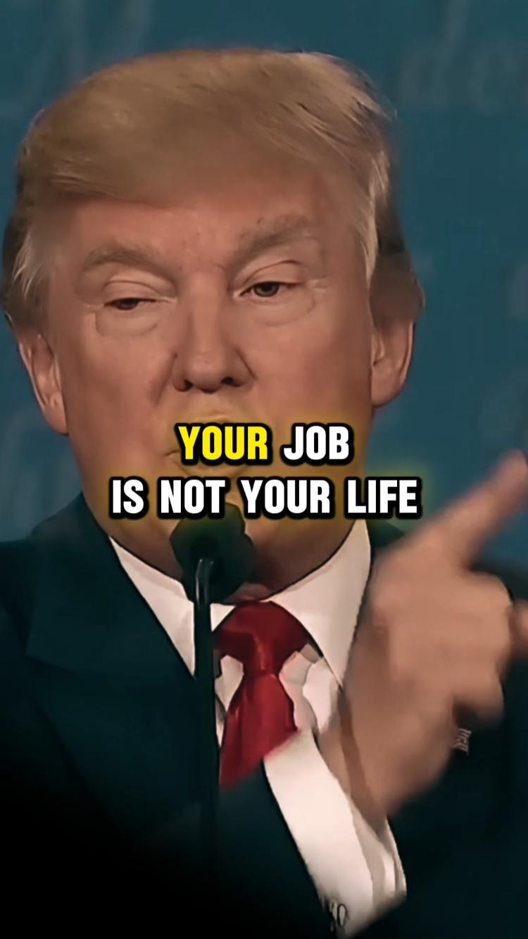 It is just a job. #just #wise #words #trump2024 #motivational #inspirational #speech #foryou 