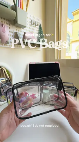 affordable organizer 👛✨ #pvcbags #travelorganizer #transparentpouch #makeupkit #makeuppouch #minipurse #fyp #trending #viral