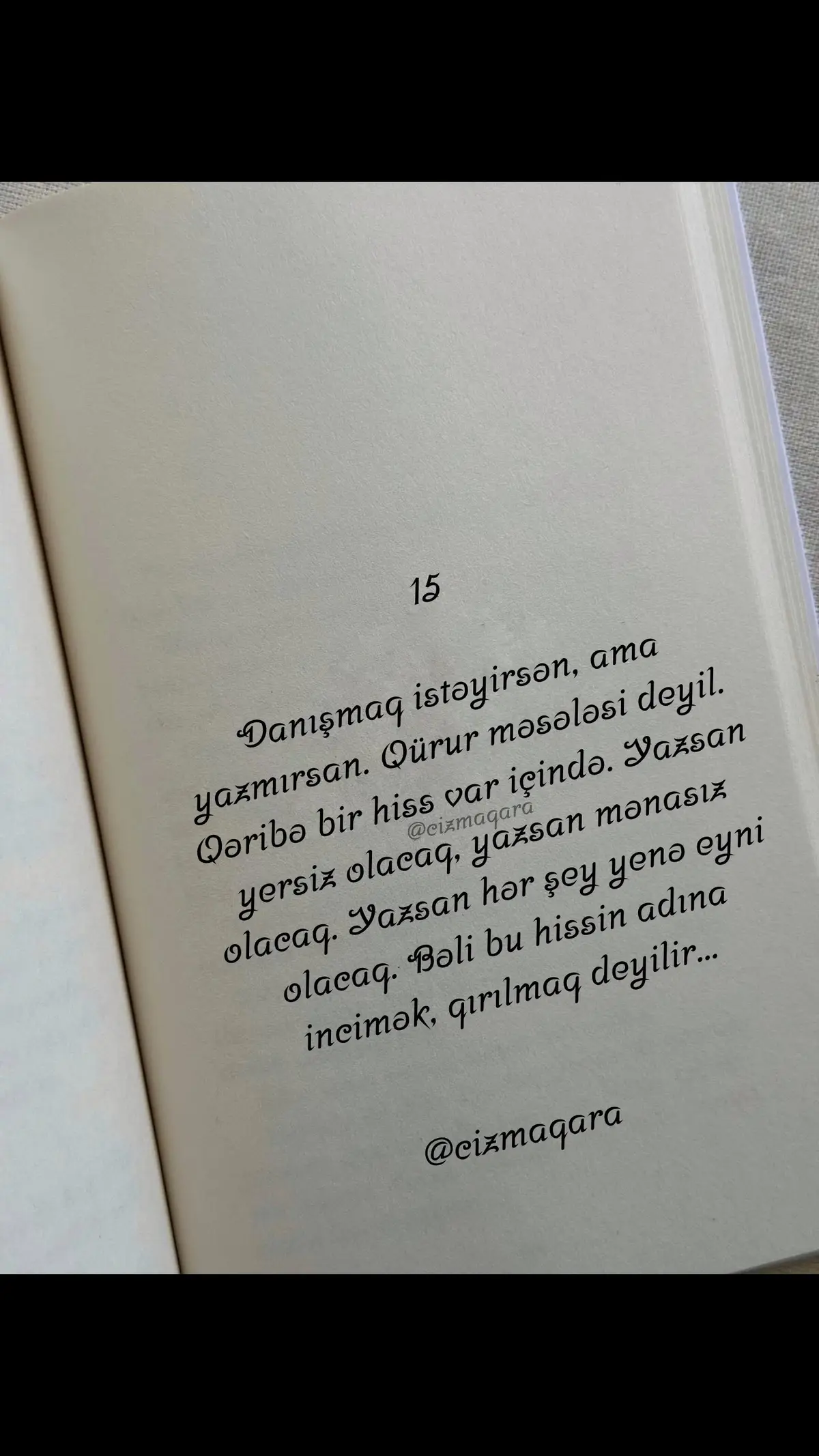 Səhifə 15. #cizmaqara 