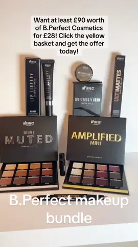 Look at all this amazing makeup! #tiktokmademebuyit #makeup #bperfectcosmetics 