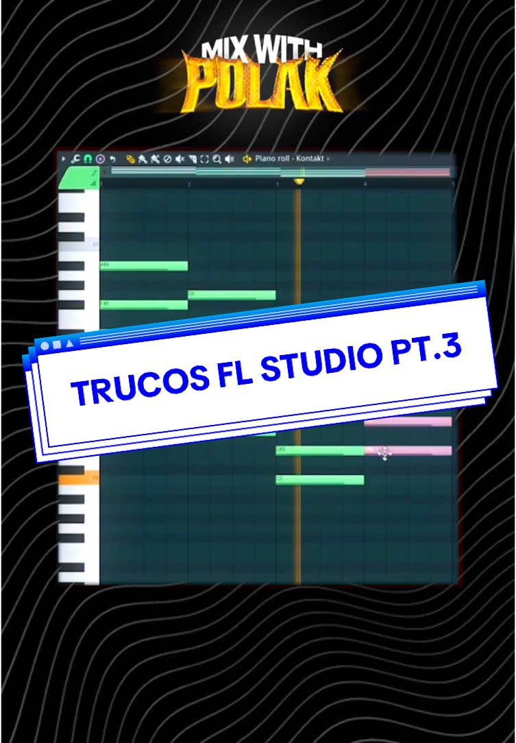 TRUCOS FL STUDIO PT.3 || Hoy os traigo un tip LOQUISIMO a la hora de hacer progresiones❤️🎵 #trucos #parati #tips #musica #productormusical #produccionmusical #fyp 